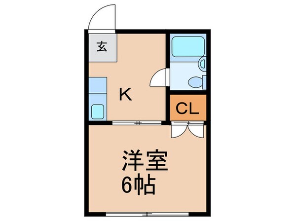 コ－ポラス野江の物件間取画像